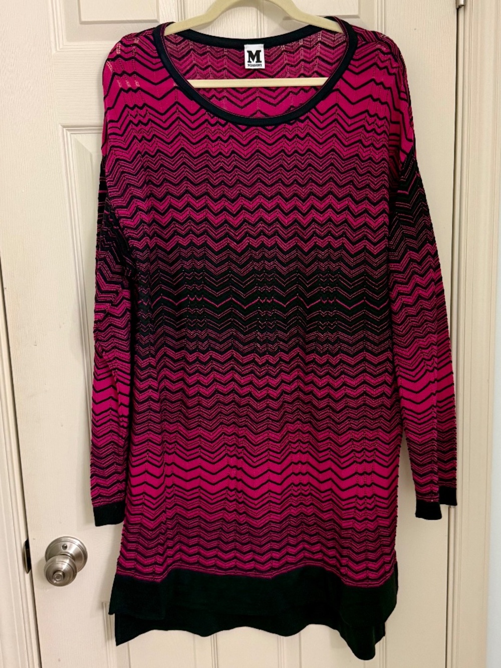 Pink Missoni Sweater Dress